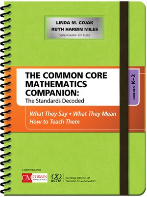 cover image of The Common Core Mathematics Companion